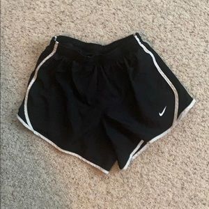 Girls Nike running shorts
